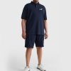 Puma polówka koszulka polo granatowa męska Plus Size